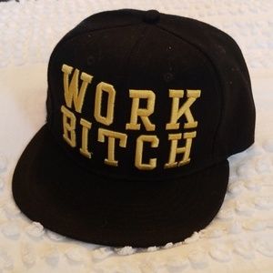 BRITNEY "WORK BITCH" SNAPBACK